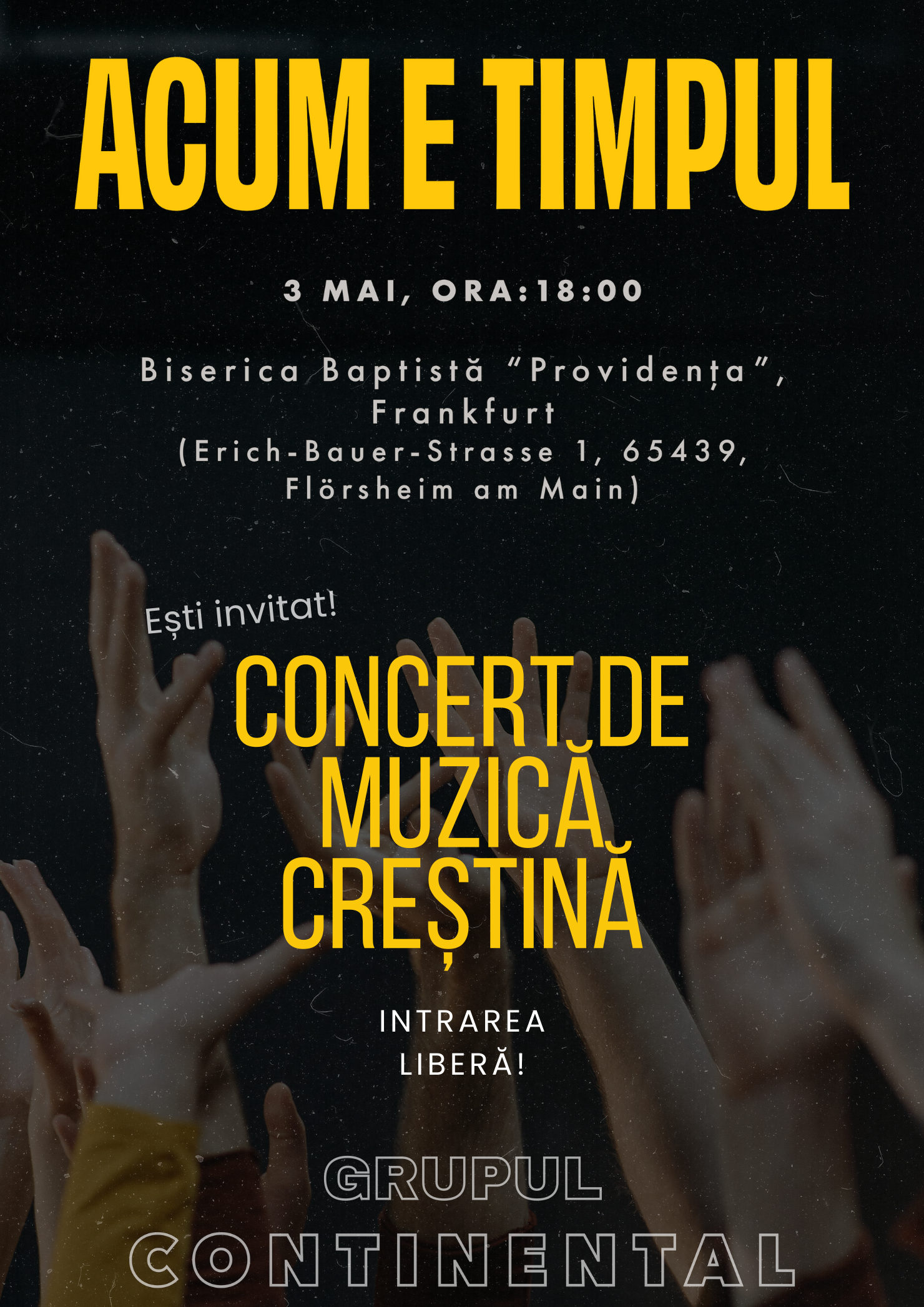 Biserica Baptista Providenta Frankfurt - Concert Continental Cluj